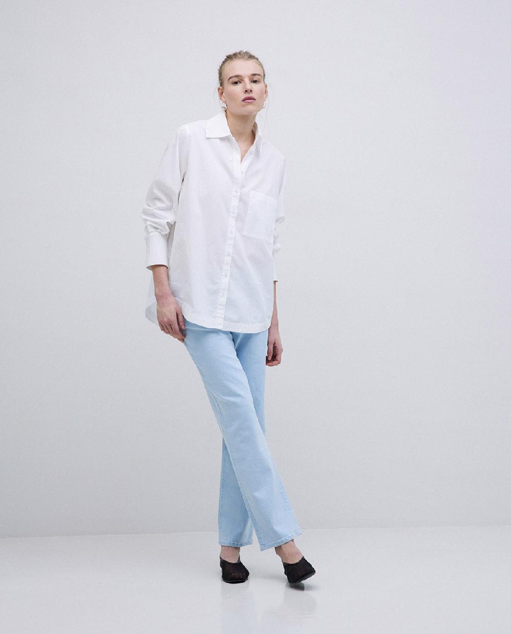 Yerse Tejanos Rectos Azul índigo