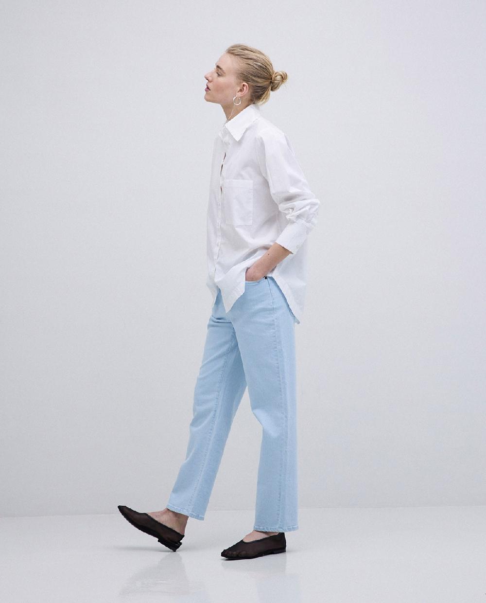 Yerse Tejanos Rectos Azul índigo