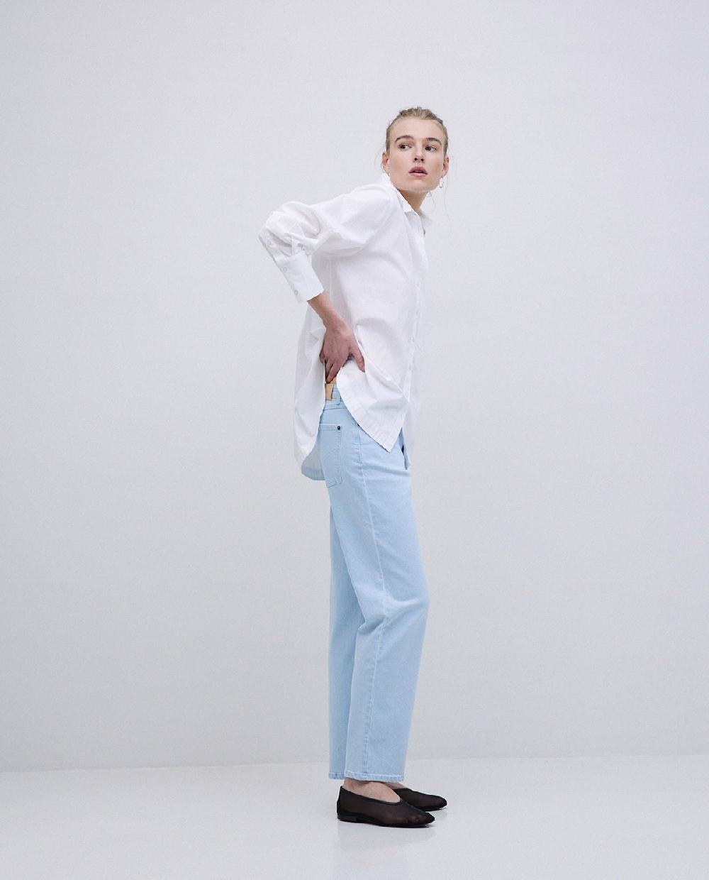 Yerse Tejanos Rectos Azul índigo