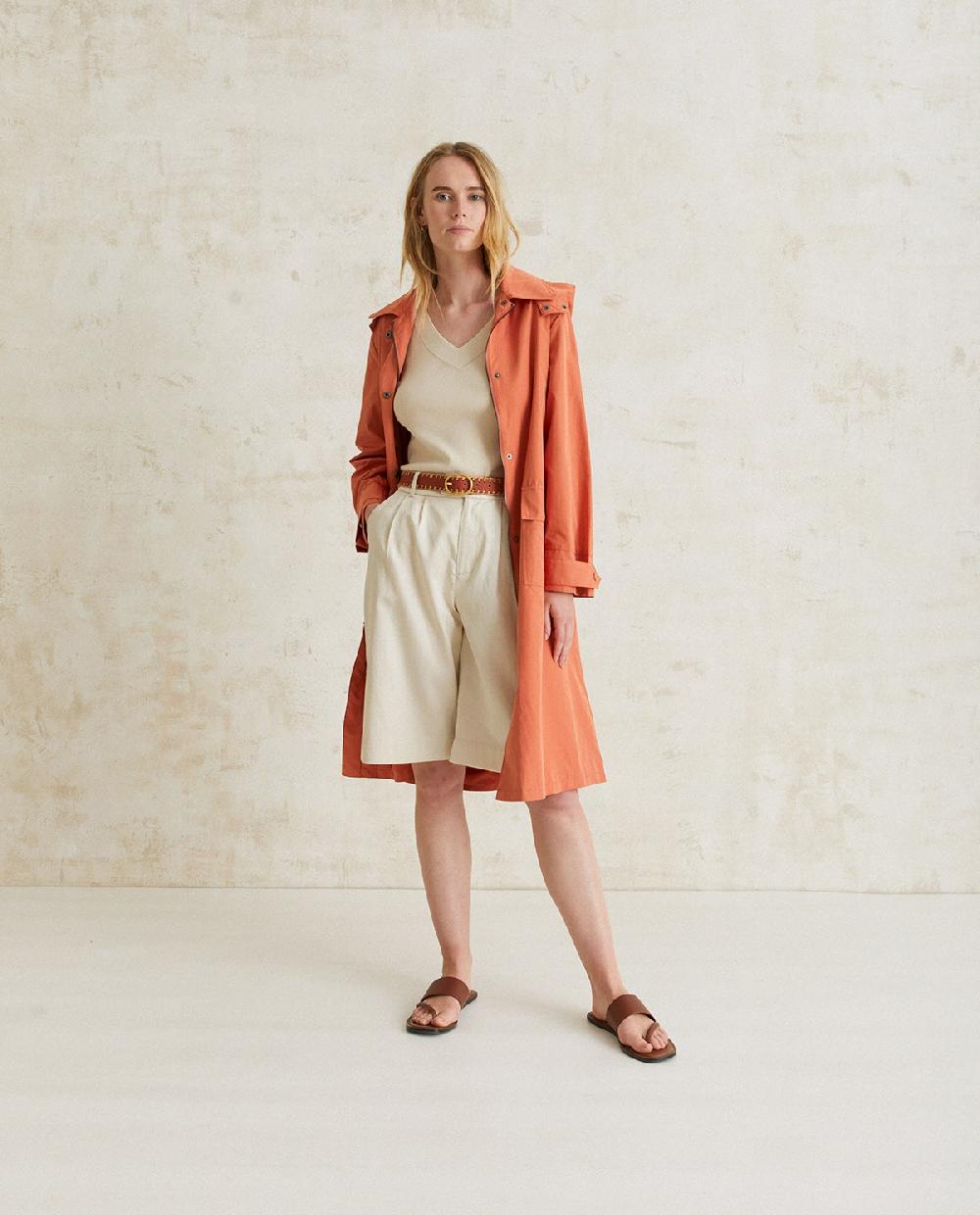 Yerse Top Punto Cuello Pico Natural