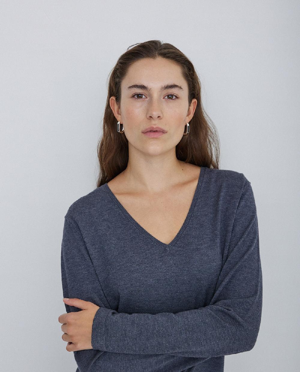 Yerse Vestido De Punto Antracita