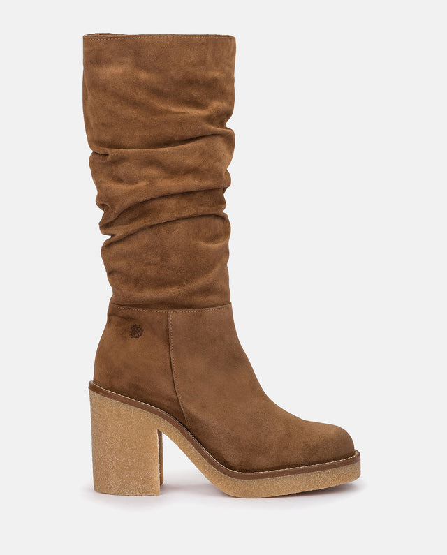 Yokono Bota De Tacón GELA-002 MARRON