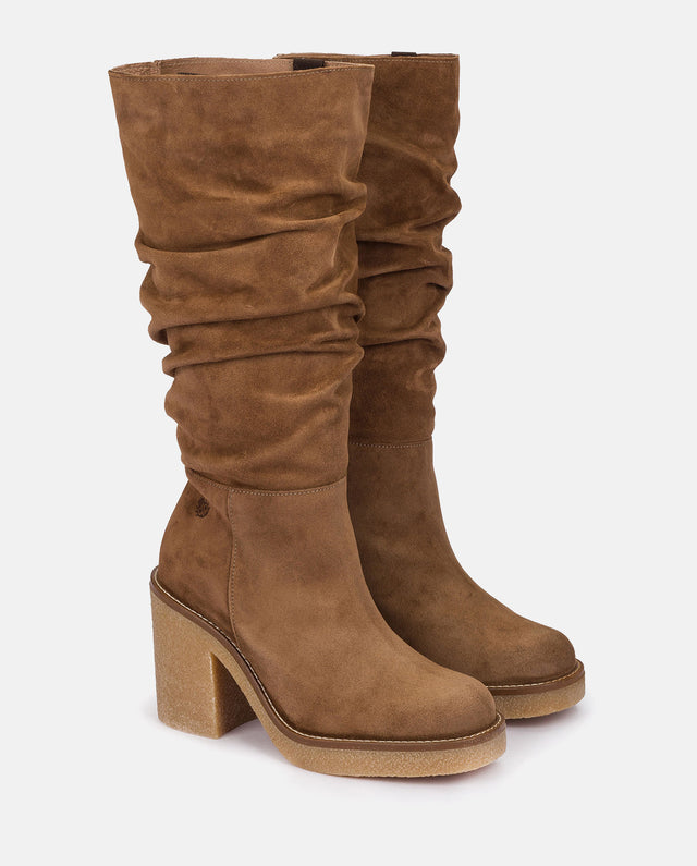 Yokono Bota De Tacón GELA-002 MARRON