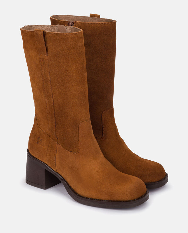 Yokono Bota De Tacón LANDAS-003 CUERO