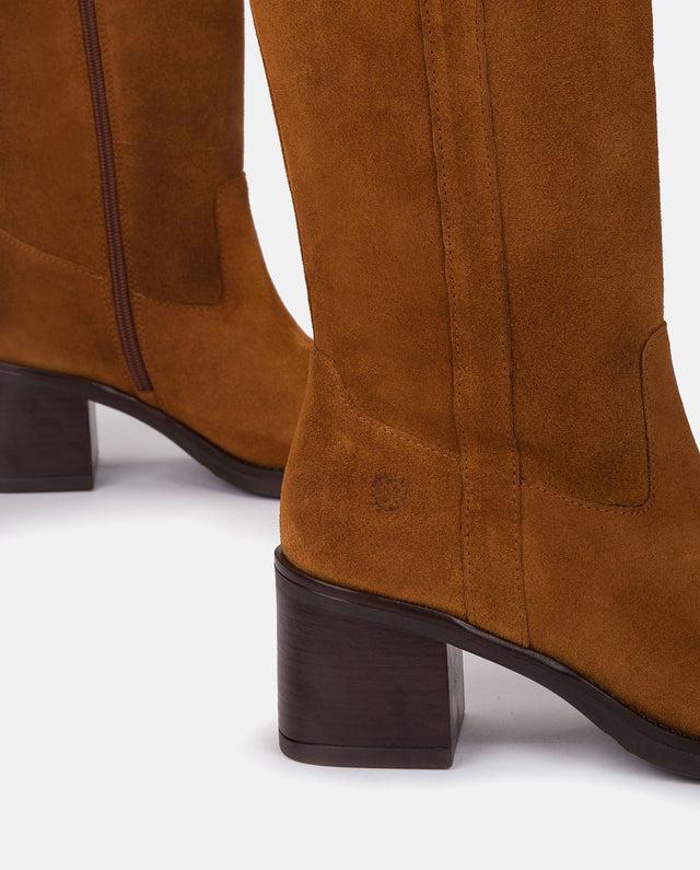 Yokono Bota De Tacón LANDAS-003 CUERO