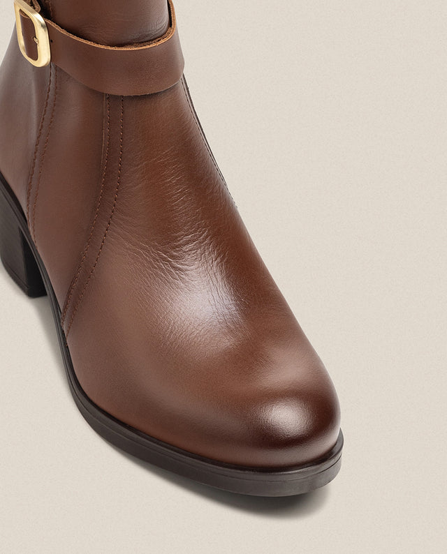 Yokono Bota De Tacón LILLE-015 Marrón