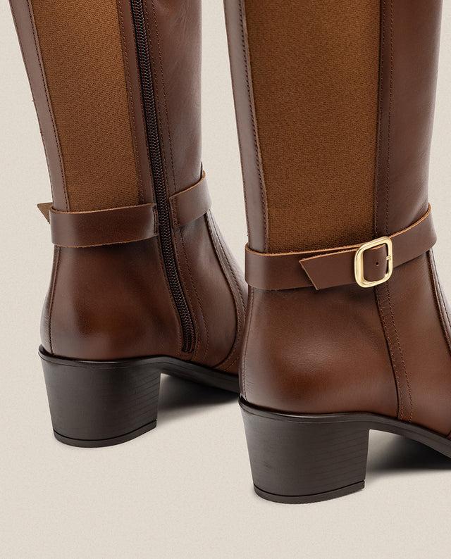 Yokono Bota De Tacón LILLE-015 Marrón