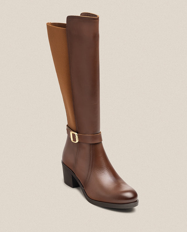 Yokono Bota De Tacón LILLE-015 Marrón