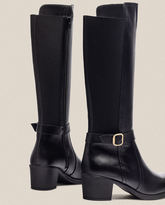 Yokono Bota De Tacón LILLE-015 Negro