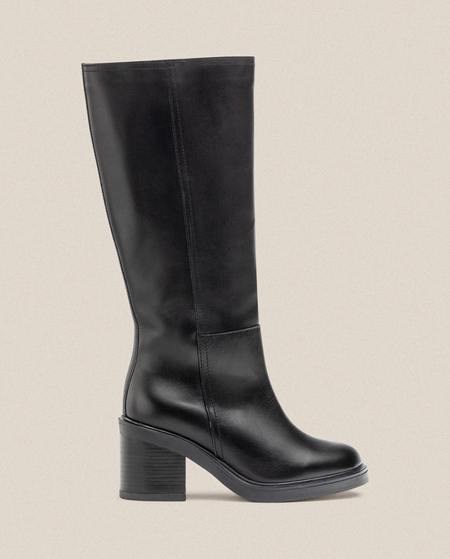 yokono Bota de tacón MIRE-003 negro