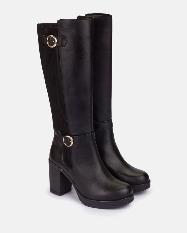 Yokono Bota De Tacón PILSEN-001 NEGRO