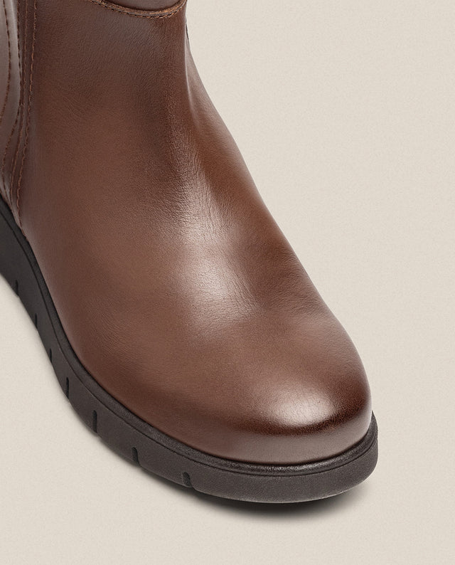 Yokono Bota Plana MANILA-006 Marrón