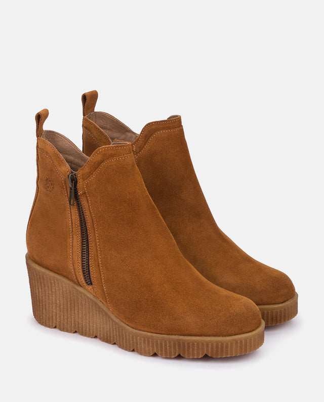 Yokono Botín De Cuña MADONA-002 CUERO