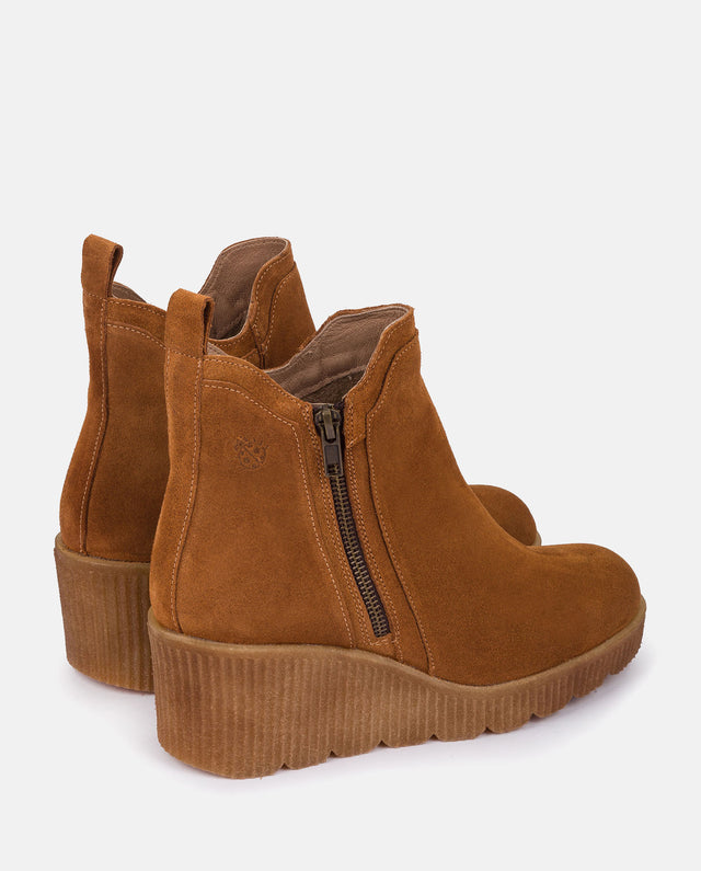 Yokono Botín De Cuña MADONA-002 CUERO