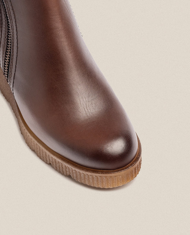 Yokono Botín De Cuña MADONA-007 Marrón