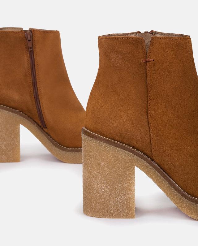 Yokono Botín De Tacón GELA-001 CUERO