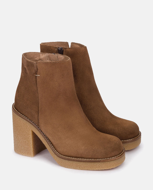 Yokono Botín De Tacón GELA-001 MARRON