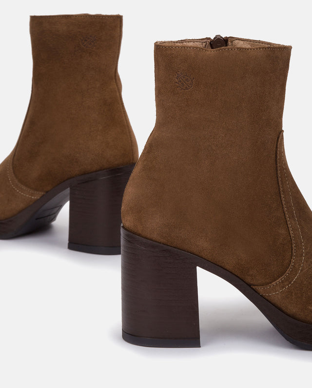 Yokono Botín De Tacón Kolin 001 Marron