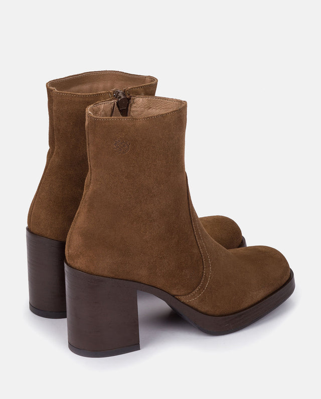 Yokono Botín De Tacón Kolin 001 Marron