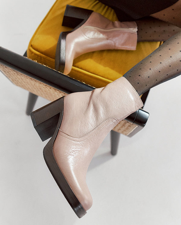 yokono Botín de tacón KOLIN-001 ROSA