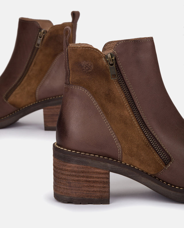 Yokono Botín De Tacón Mesina 002 Marrón