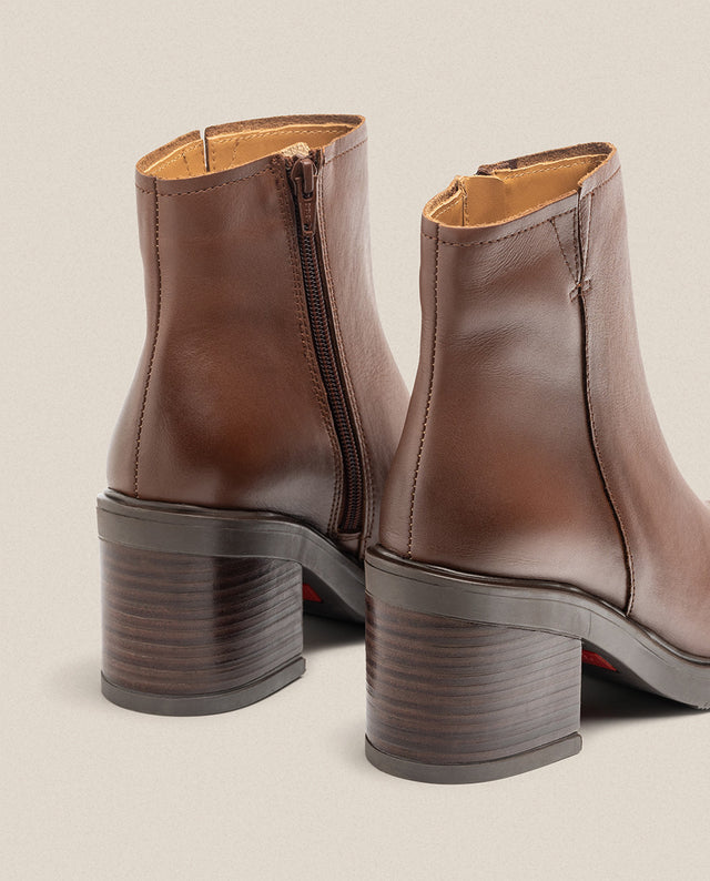 Yokono Botín De Tacón MIRE-002 Marrón