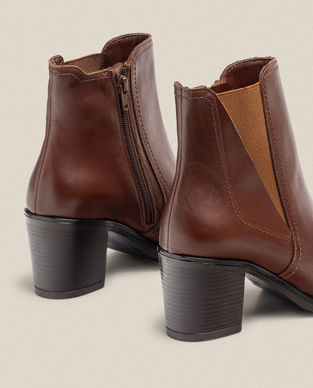 Yokono Botín De Tacón ORNE-002 Marrón