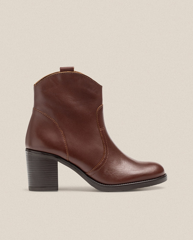 Yokono Botín De Tacón ORNE-003 Marrón