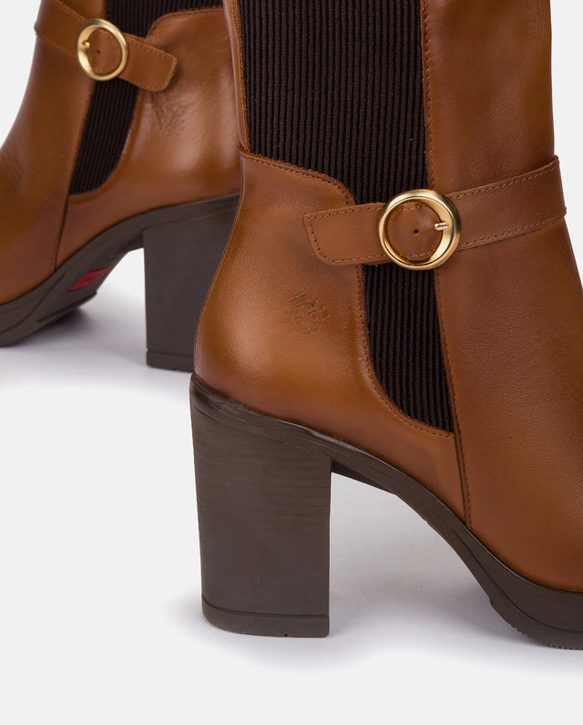 Yokono Botín De Tacón PILSEN-003 CUERO