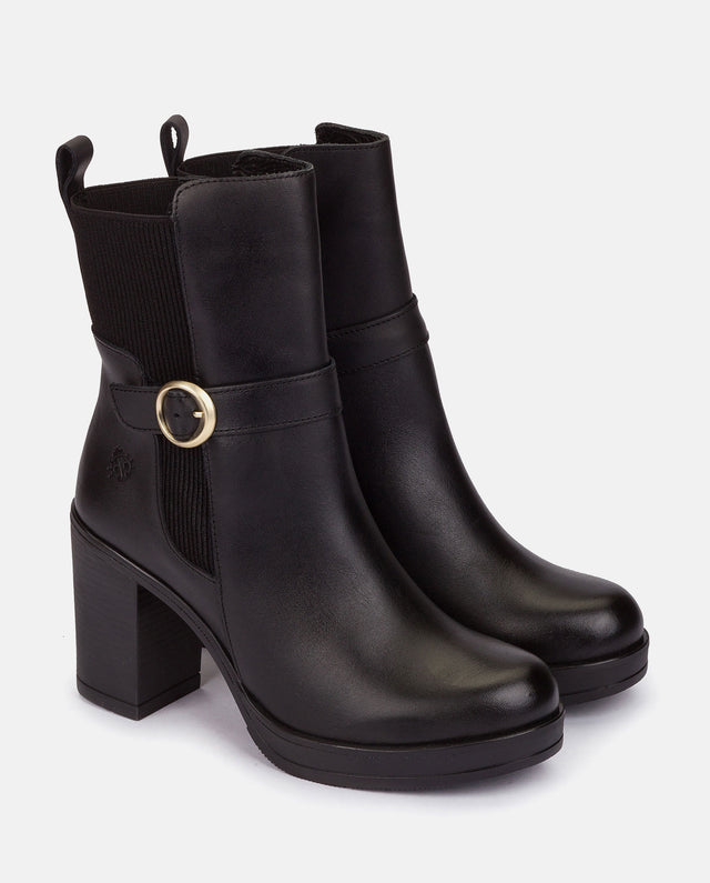 Yokono Botín De Tacón PILSEN-003 NEGRO