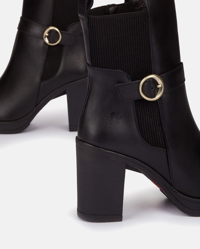 Yokono Botín De Tacón PILSEN-003 NEGRO