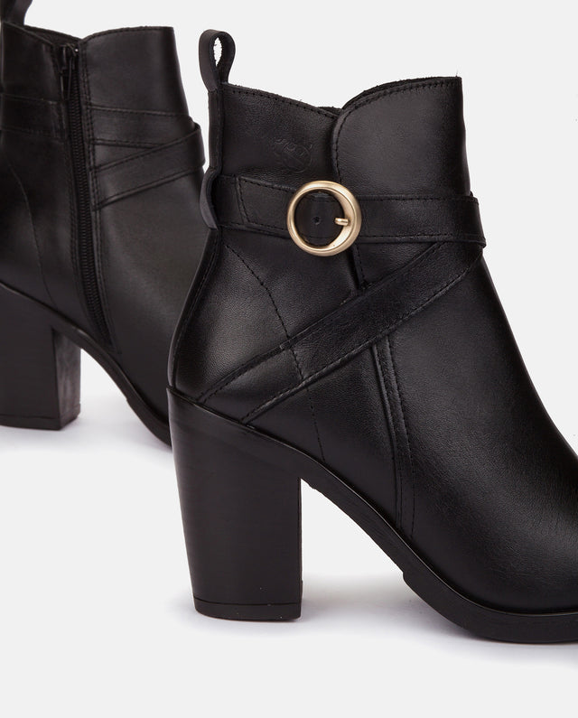 Yokono Botín De Tacón TOURS-006 NEGRO