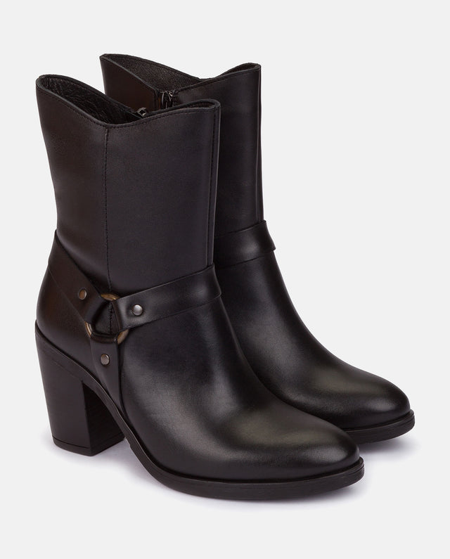 Yokono Botín De Tacón TOURS-008 NEGRO