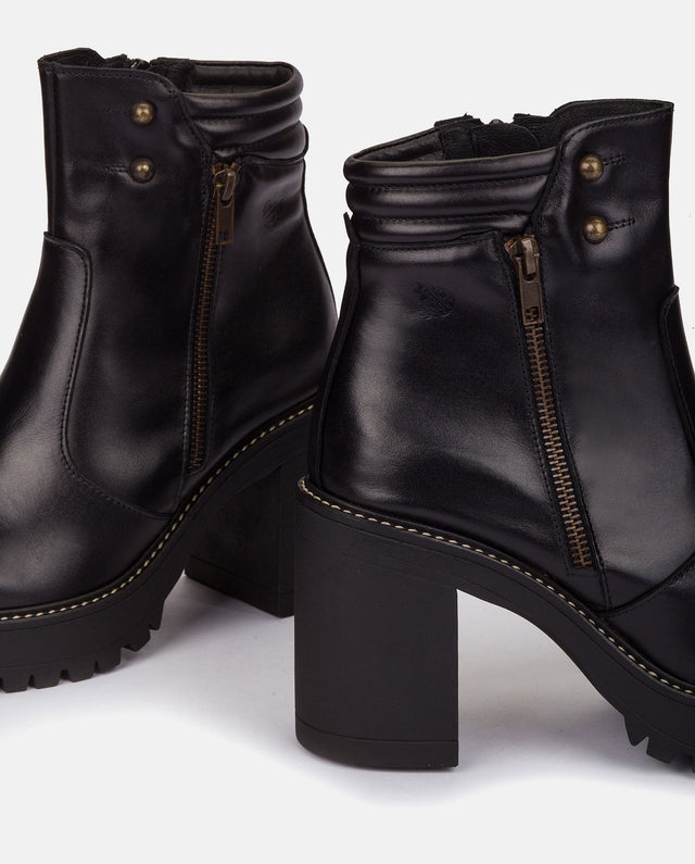 Yokono Botín De Tacón TUNA-002 NEGRO