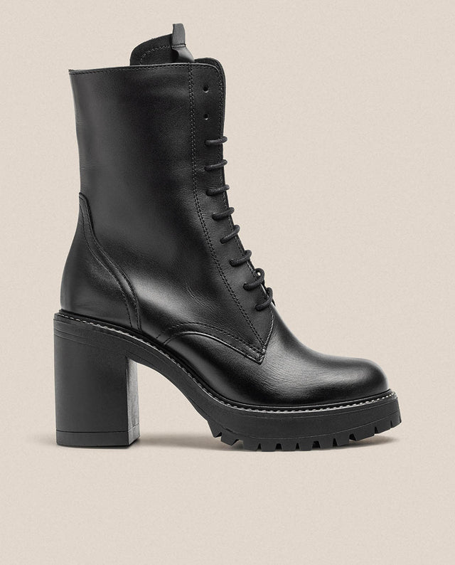 Yokono Botín De Tacón TUNA-006 Negro