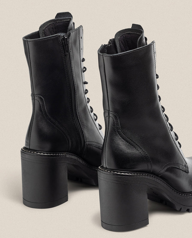 Yokono Botín De Tacón TUNA-006 Negro