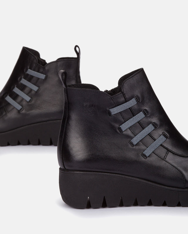 Yokono Botín Plano Atenas 033 Negro