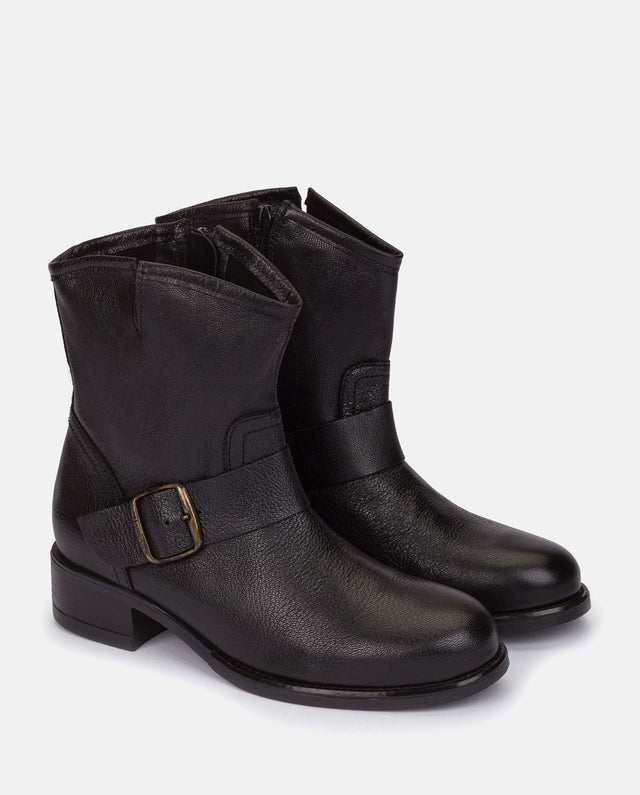 Yokono Botín Plano Cambra 001 Negro