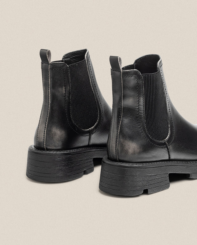 Yokono Botín Plano ELZE-001 Gris