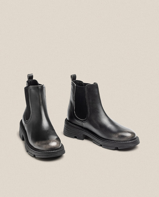 Yokono Botín Plano ELZE-001 Gris