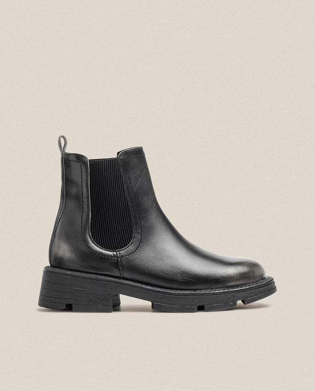 yokono Botín plano ELZE-001 gris