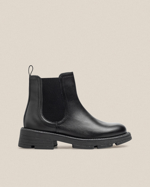 Yokono Botín Plano ELZE-001 Negro