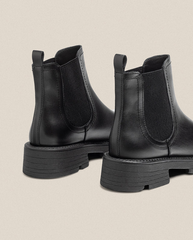 Yokono Botín Plano ELZE-001 Negro