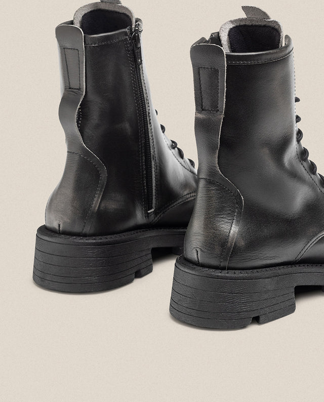 Yokono Botín Plano ELZE-003 Gris