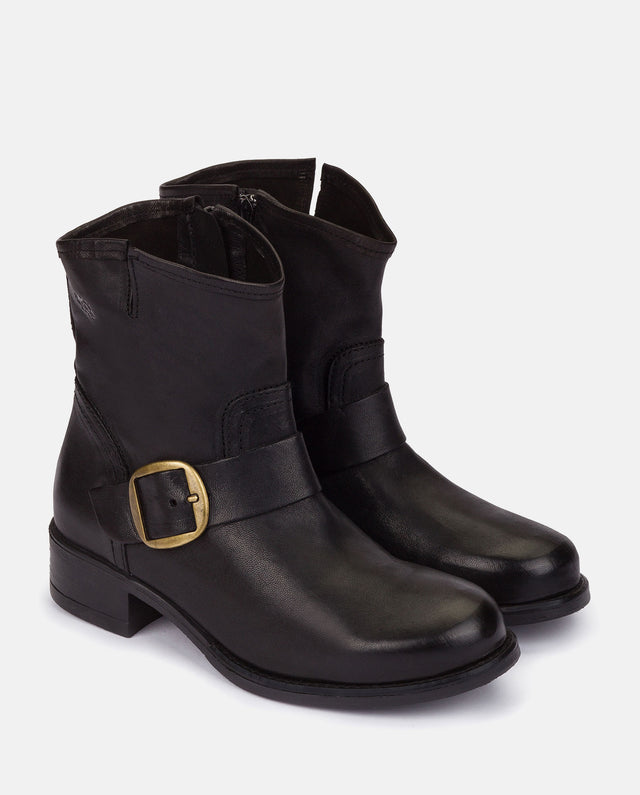 Yokono Botín Plano MONS-001 NEGRO