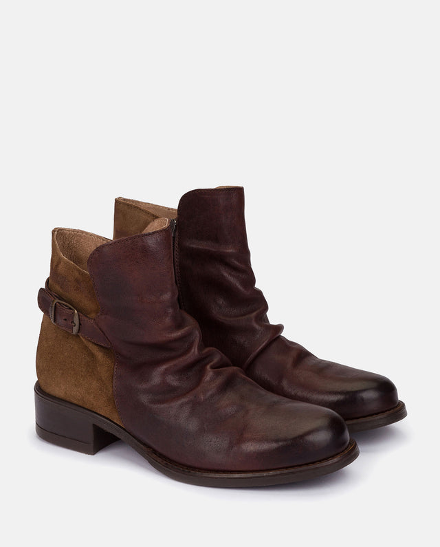 Yokono Botín Plano MONS-002 MARRON