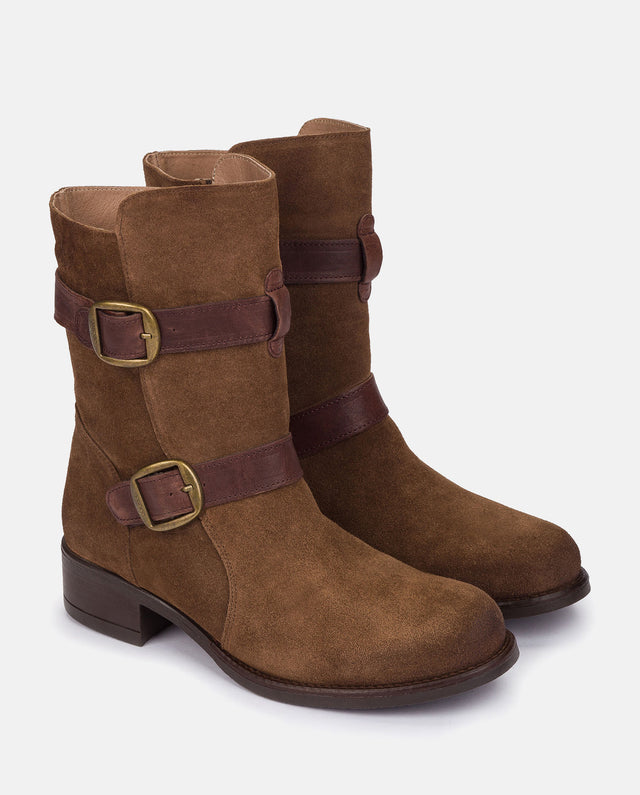 Yokono Botín Plano MONS-003 MARRON