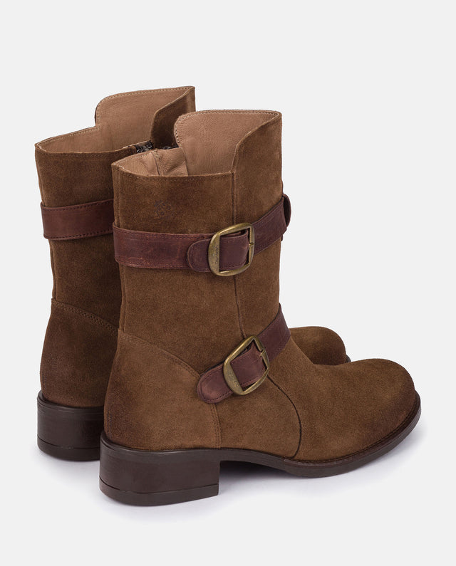 Yokono Botín Plano MONS-003 MARRON