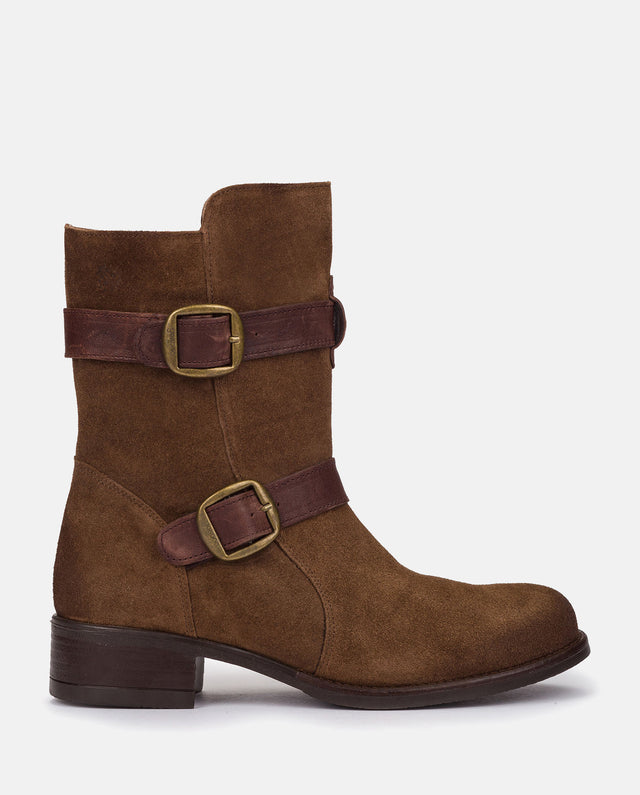 yokono Botín plano MONS-003 MARRON