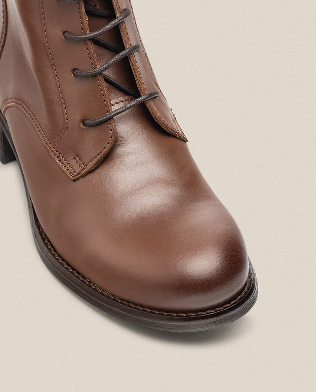 Yokono Botín Plano MONS-005 Marrón